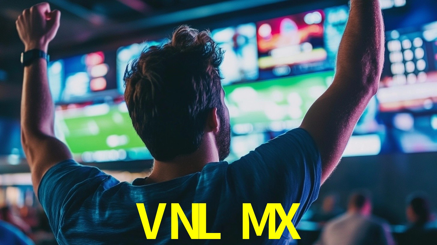 Interfaz de la app móvil VNL MX en un smartphone moderno