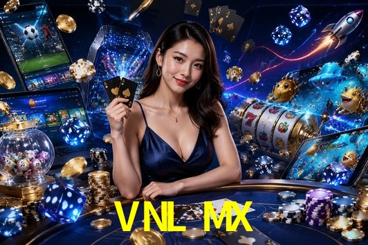 Página principal de VNL MX Casino con juegos en vivo y tragamonedas para México